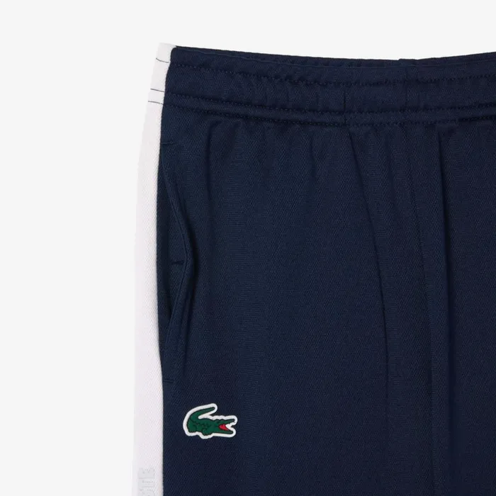 Pants and Shorts Kids Lacoste Kids039 Tennis Sweatsuit Navy Blue White 525