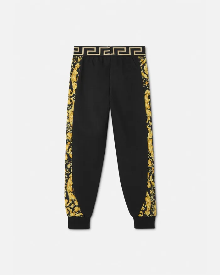 Pants and Skirts Kids Versace Barocco Sweatpants Black
