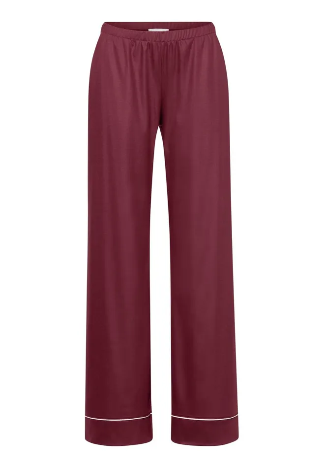 Pants Ruby Wine Women HANRO Pajama Bottoms