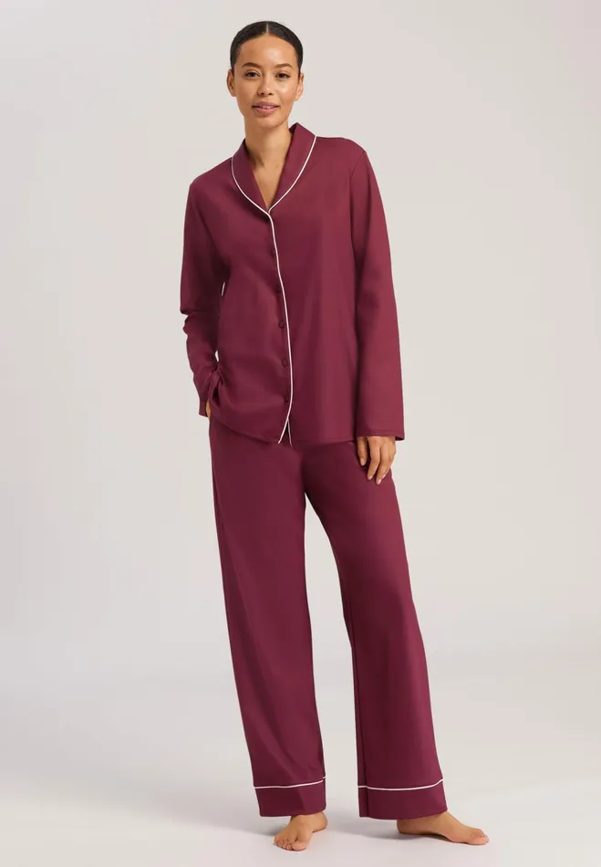 Pants Ruby Wine Women HANRO Pajama Bottoms