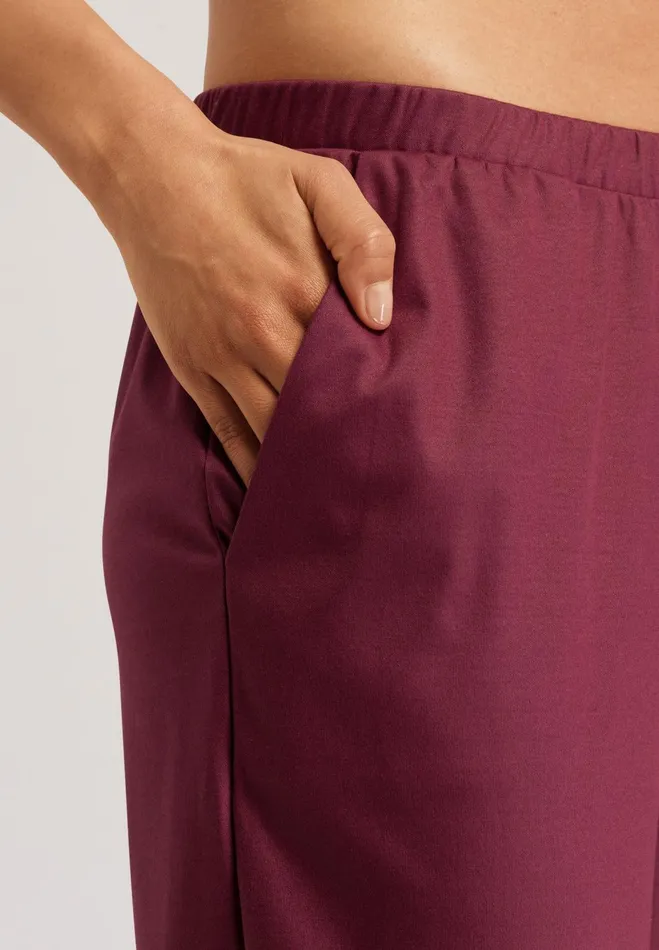 Pants Ruby Wine Women HANRO Pajama Bottoms
