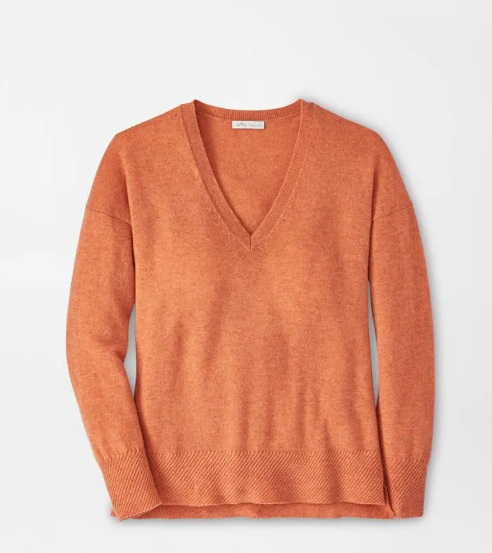 Peter Millar Sweaters Women Artisan Crafted Cashmere VNeck Sweater