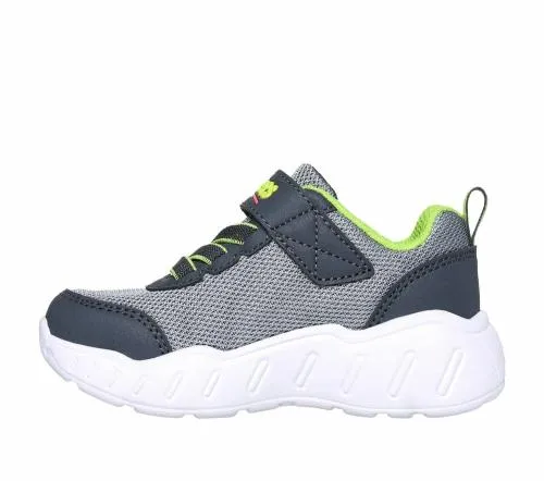 Play Scene Charcoal Lime Kids SKECHERS Toddlers UK Sizes 49