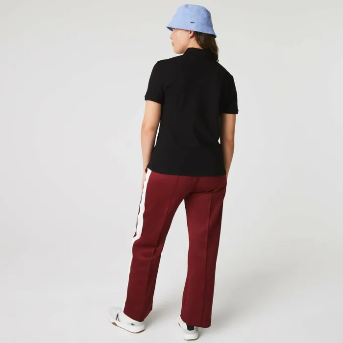 Polos Women Lacoste Women039s L12D Slim Fit Stretch Mini Piqu Polo Black 031