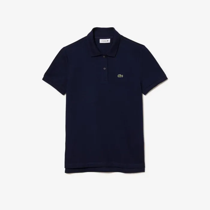 Polos Women Lacoste Women039s Regular Fit Soft Cotton Petit Piqu Polo Navy Blue 166