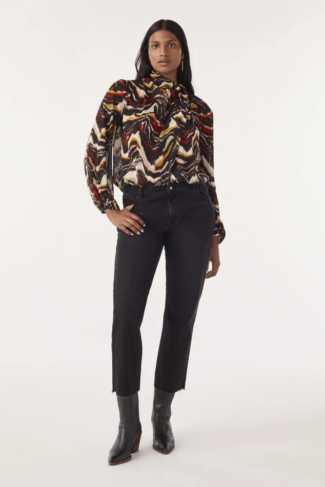 PopsLongSleeve Blouse Clothing Baandsh Tops and Shirts