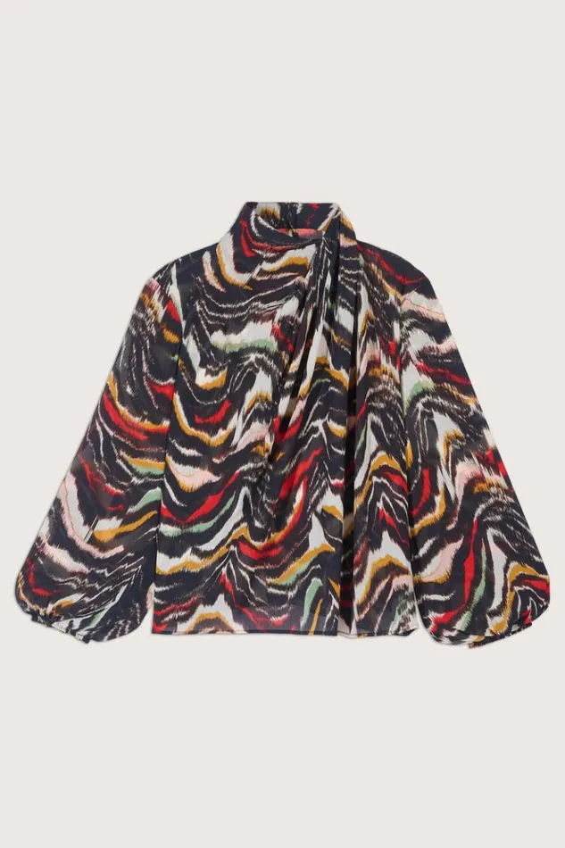 PopsLongSleeve Blouse Clothing Baandsh Tops and Shirts