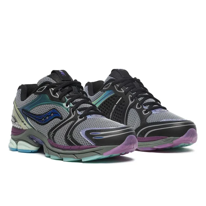 ProGrid Triumph 4 Winter Solstice Navy Holographic MenWomen Lifestyle Saucony