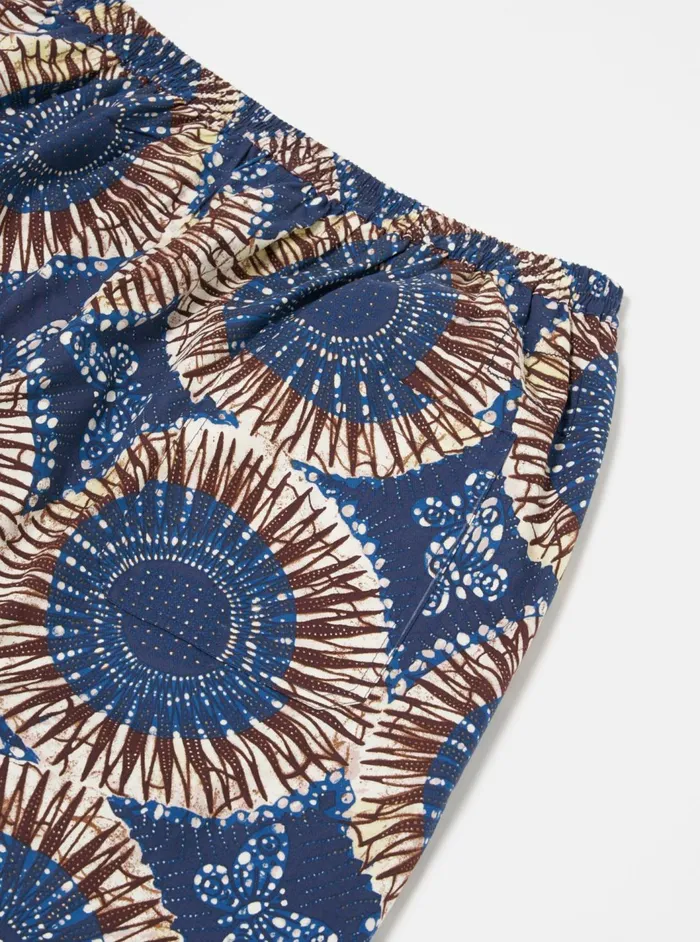 Pyjama Pant In Navy Hokkoh Print Men Universal Works Nightwear