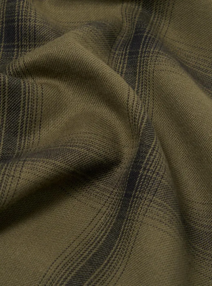 Pyjama Pant In Olive Shadow Check Men Universal Works Nightwear