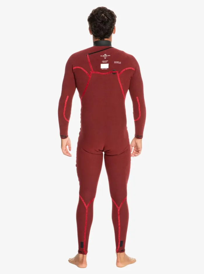 Quiksilver 43 Highline Chest Zip Wetsuit Black Mens Wetsuits
