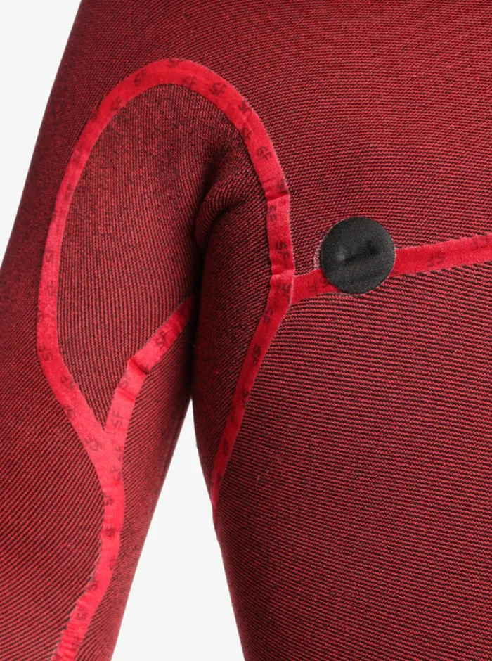Quiksilver 43 Highline Chest Zip Wetsuit Black Mens Wetsuits