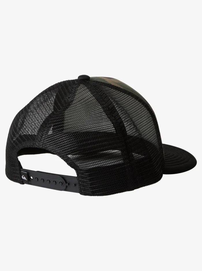 Quiksilver 816 Emu Coop Trucker Hat Camo Boys Hats Quiksilver 816 Emu Coop Trucker Hat Camo Boys Hats