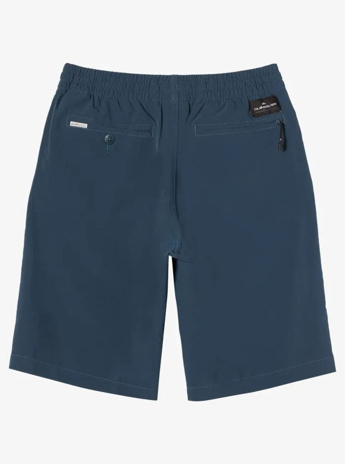 Quiksilver 816 Ocean Elastic 18034 Amphibian Boardshorts Midnight Navy Boys Shorts