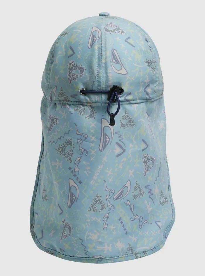 Quiksilver 816 Ray Master Neck Protection Cap Pastel Turquoise Next Gen 233 Boys Hats Quiksilver 816 Ray Master Neck Protection Cap Pastel Turquoise Next Gen 233 Boys Hats