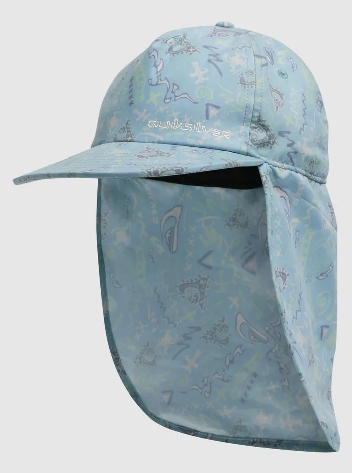 Quiksilver 816 Ray Master Neck Protection Cap Pastel Turquoise Next Gen 233 Boys Hats Quiksilver 816 Ray Master Neck Protection Cap Pastel Turquoise Next Gen 233 Boys Hats