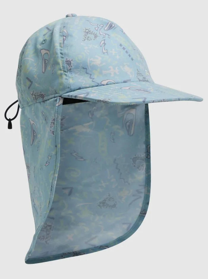 Quiksilver 816 Ray Master Neck Protection Cap Pastel Turquoise Next Gen 233 Boys Hats Quiksilver 816 Ray Master Neck Protection Cap Pastel Turquoise Next Gen 233 Boys Hats