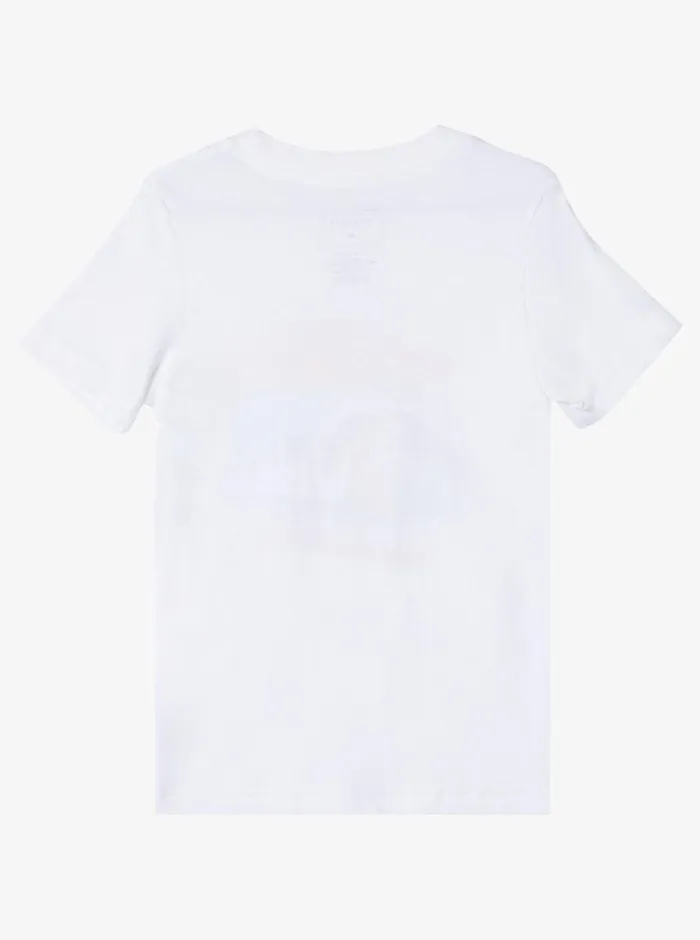 Quiksilver 816 Sleighin It TShirt White Boys Tees Quiksilver 816 Sleighin It TShirt White Boys Tees