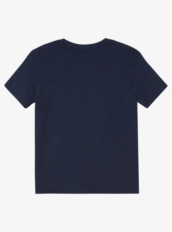 Quiksilver 816 Surf The Earth TShirt Navy Blazer Boys Tees Quiksilver 816 Surf The Earth TShirt Navy Blazer Boys Tees