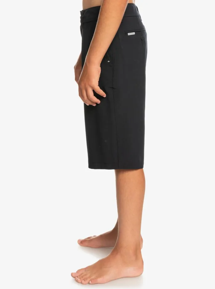Quiksilver 816 Union Amphibian 19034 Hybrid Shorts Black Boys Shorts Quiksilver 816 Union Amphibian 19034 Hybrid Shorts Black Boys Shorts