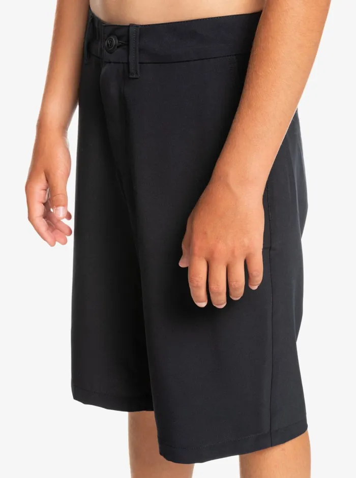 Quiksilver 816 Union Amphibian 19034 Hybrid Shorts Black Boys Shorts Quiksilver 816 Union Amphibian 19034 Hybrid Shorts Black Boys Shorts