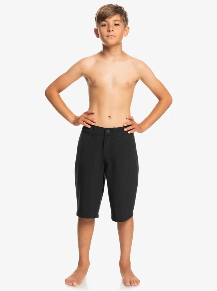 Quiksilver 816 Union Amphibian 19034 Hybrid Shorts Black Boys Shorts Quiksilver 816 Union Amphibian 19034 Hybrid Shorts Black Boys Shorts