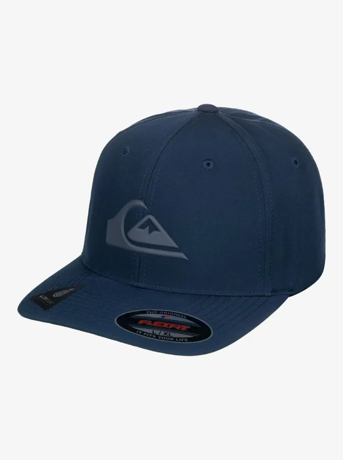 Quiksilver Amped Up Flexifit Hat Navy Blazer Mens Hats