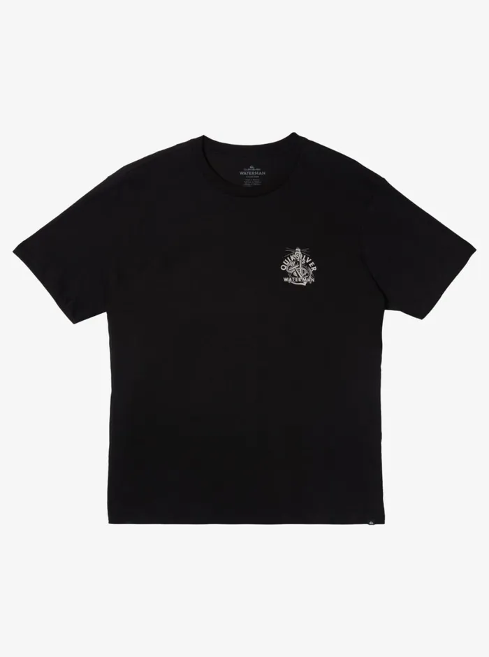 Quiksilver Anchors Away QTShirt Black MensWaterman Tees