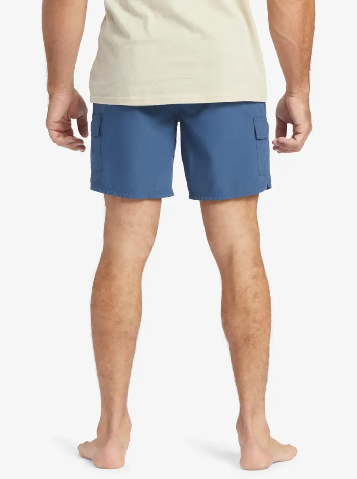 Quiksilver Balance 18034 Volleys Ensign Blue Heather MensWaterman Elastic Waist Quiksilver Balance 18034 Volleys Ensign Blue Heather MensWaterman Elastic Waist
