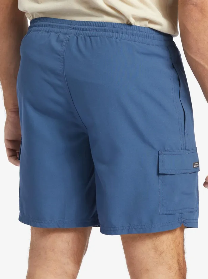 Quiksilver Balance 18034 Volleys Ensign Blue Heather MensWaterman Elastic Waist Quiksilver Balance 18034 Volleys Ensign Blue Heather MensWaterman Elastic Waist