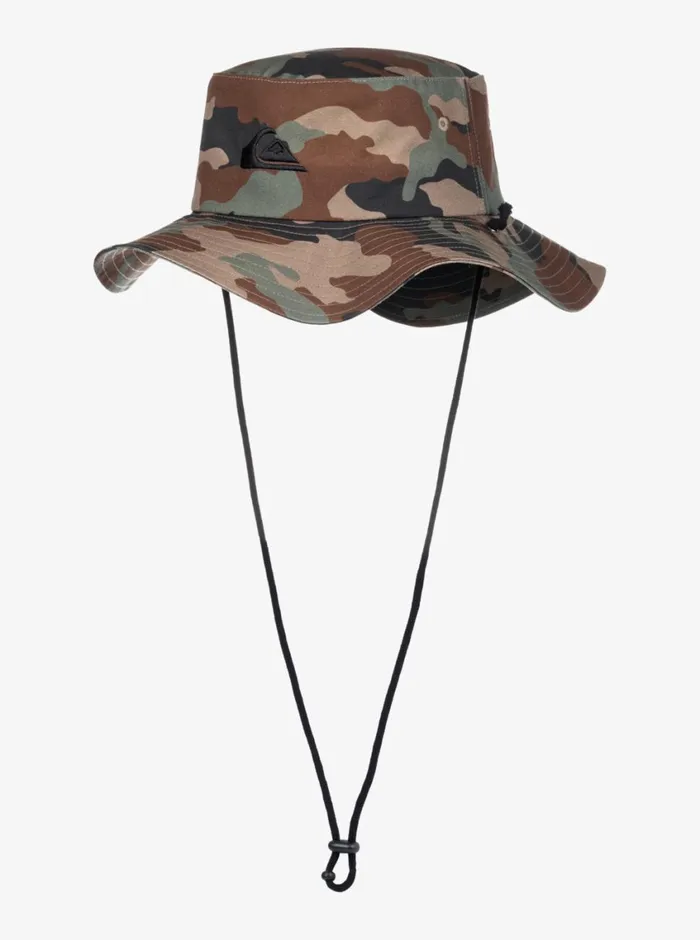 Quiksilver Bushmaster Safari Boonie Hat Camo Mens Hats