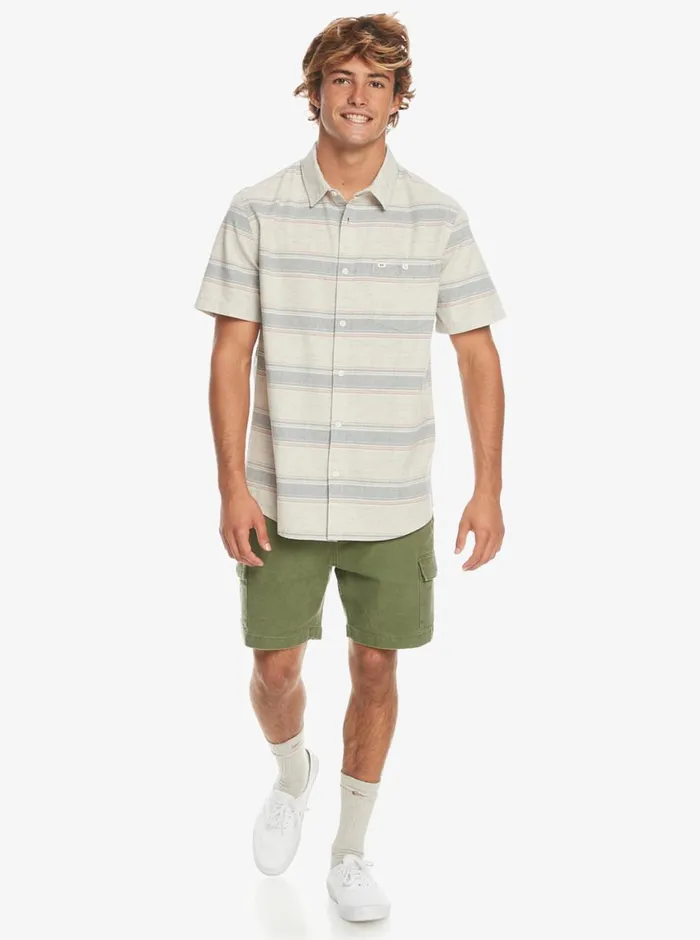 Quiksilver Cali Sunrise Short Sleeve Shirt Plaza Taupe Cali Mens Shirts and Polos Quiksilver Cali Sunrise Short Sleeve Shirt Plaza Taupe Cali Mens Shirts and Polos