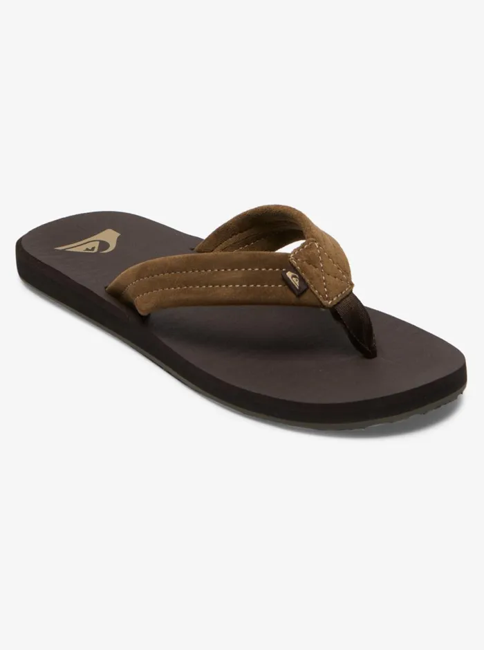 Quiksilver Carver Suede Core Sandals Brown 1 Mens Sandals