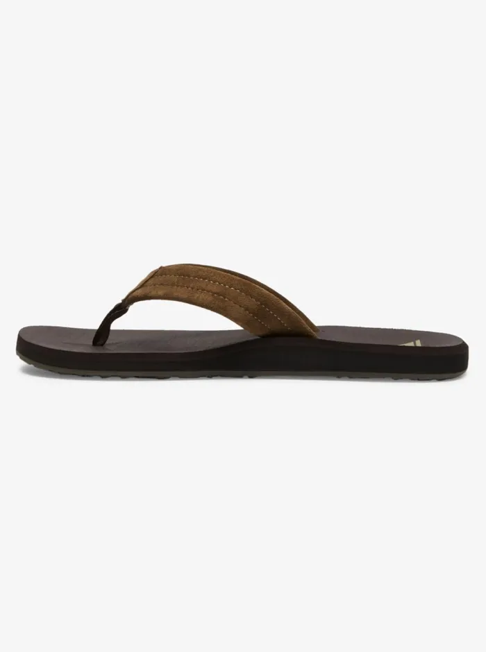 Quiksilver Carver Suede Core Sandals Brown 1 Mens Sandals