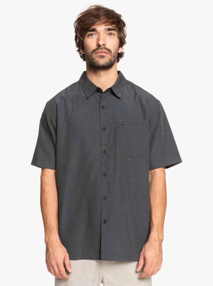Quiksilver Centinela Premium AntiWrinkle Shirt Black Centinella MensWaterman Shirts and Polos Quiksilver Centinela Premium AntiWrinkle Shirt Black Centinella MensWaterman Shirts and Polos