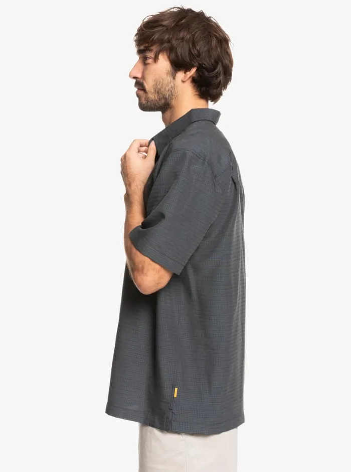 Quiksilver Centinela Premium AntiWrinkle Shirt Black Centinella MensWaterman Shirts and Polos Quiksilver Centinela Premium AntiWrinkle Shirt Black Centinella MensWaterman Shirts and Polos