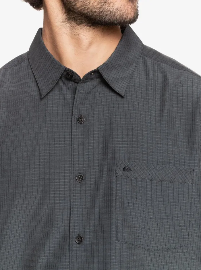 Quiksilver Centinela Premium AntiWrinkle Shirt Black Centinella MensWaterman Shirts and Polos Quiksilver Centinela Premium AntiWrinkle Shirt Black Centinella MensWaterman Shirts and Polos