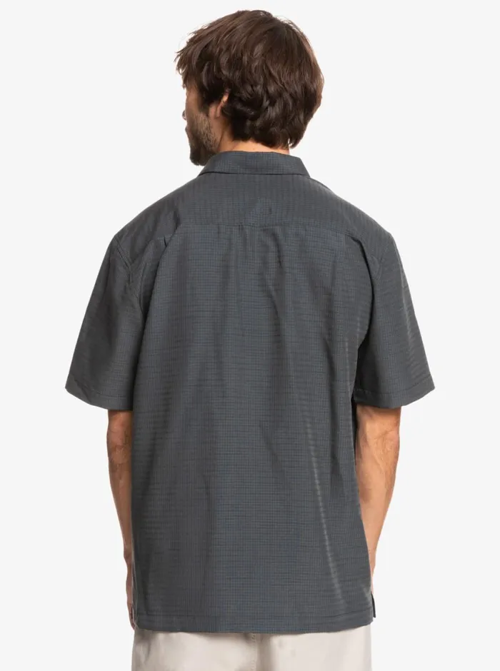 Quiksilver Centinela Premium AntiWrinkle Shirt Black Centinella MensWaterman Shirts and Polos Quiksilver Centinela Premium AntiWrinkle Shirt Black Centinella MensWaterman Shirts and Polos