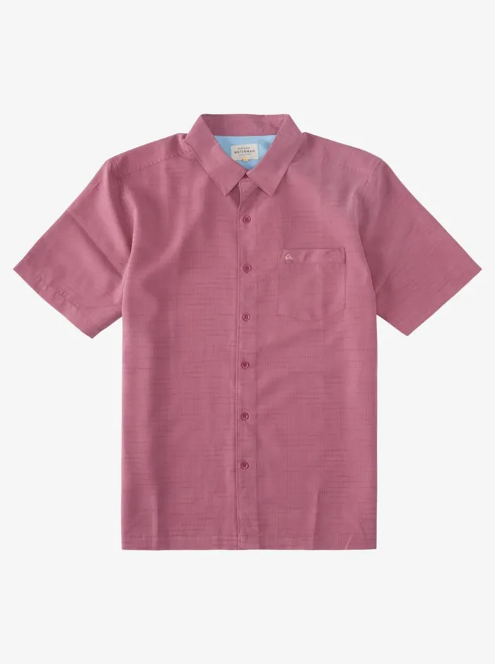 Quiksilver Centinela Premium AntiWrinkle Shirt Mellow Mauve Centinella MensWaterman Shirts and Polos Quiksilver Centinela Premium AntiWrinkle Shirt Mellow Mauve Centinella MensWaterman Shirts and Polos
