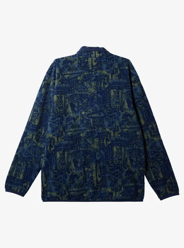 Quiksilver Clean Coasts ZipUp Fleece Naval Academy Nu Vintage Mens Sweatshirts and Hoodies Quiksilver Clean Coasts ZipUp Fleece Naval Academy Nu Vintage Mens Sweatshirts and Hoodies