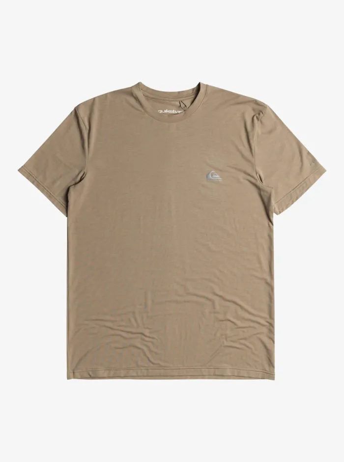 Quiksilver Coastal Run TShirt Timber Wolf Mens Tees