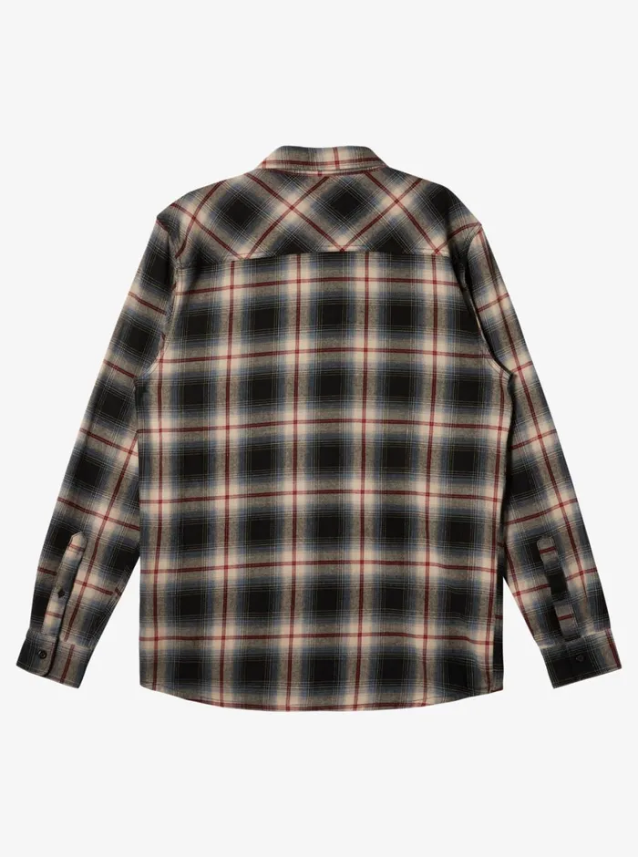 Quiksilver Craibstone Long Sleeve Shirt Black Craibstone Mens Shirts and Polos