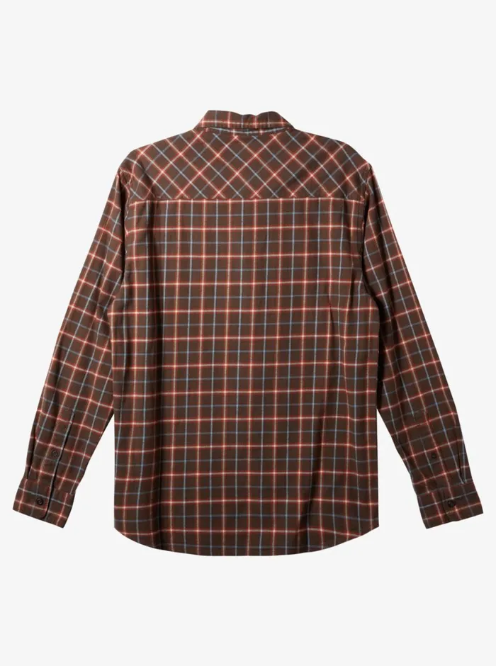 Quiksilver Dulsie Long Sleeve Shirt Major Brown Dulsie Mens Shirts and Polos Quiksilver Dulsie Long Sleeve Shirt Major Brown Dulsie Mens Shirts and Polos