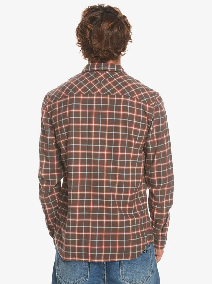 Quiksilver Dulsie Long Sleeve Shirt Major Brown Dulsie Mens Shirts and Polos Quiksilver Dulsie Long Sleeve Shirt Major Brown Dulsie Mens Shirts and Polos