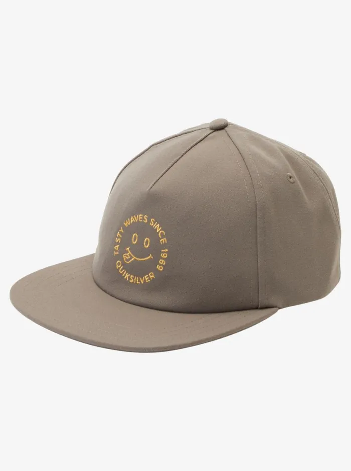Quiksilver Earth Tripper Snapback Hat Major Brown Mens Hats