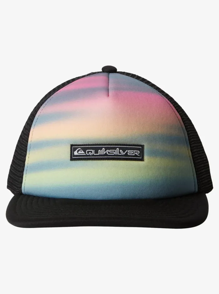 Quiksilver Emu Coop Trucker Hat Prism Pink Mens Hats Quiksilver Emu Coop Trucker Hat Prism Pink Mens Hats