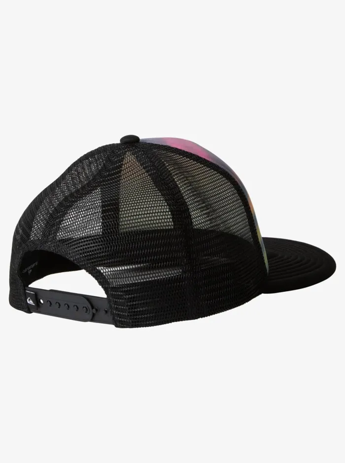 Quiksilver Emu Coop Trucker Hat Prism Pink Mens Hats Quiksilver Emu Coop Trucker Hat Prism Pink Mens Hats