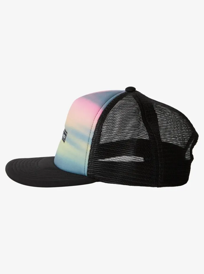 Quiksilver Emu Coop Trucker Hat Prism Pink Mens Hats Quiksilver Emu Coop Trucker Hat Prism Pink Mens Hats