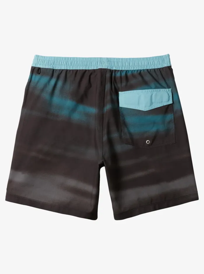 Quiksilver Everyday Fade Volley 17034 Elastic Waist Shorts Black Mens Elastic Waist Quiksilver Everyday Fade Volley 17034 Elastic Waist Shorts Black Mens Elastic Waist