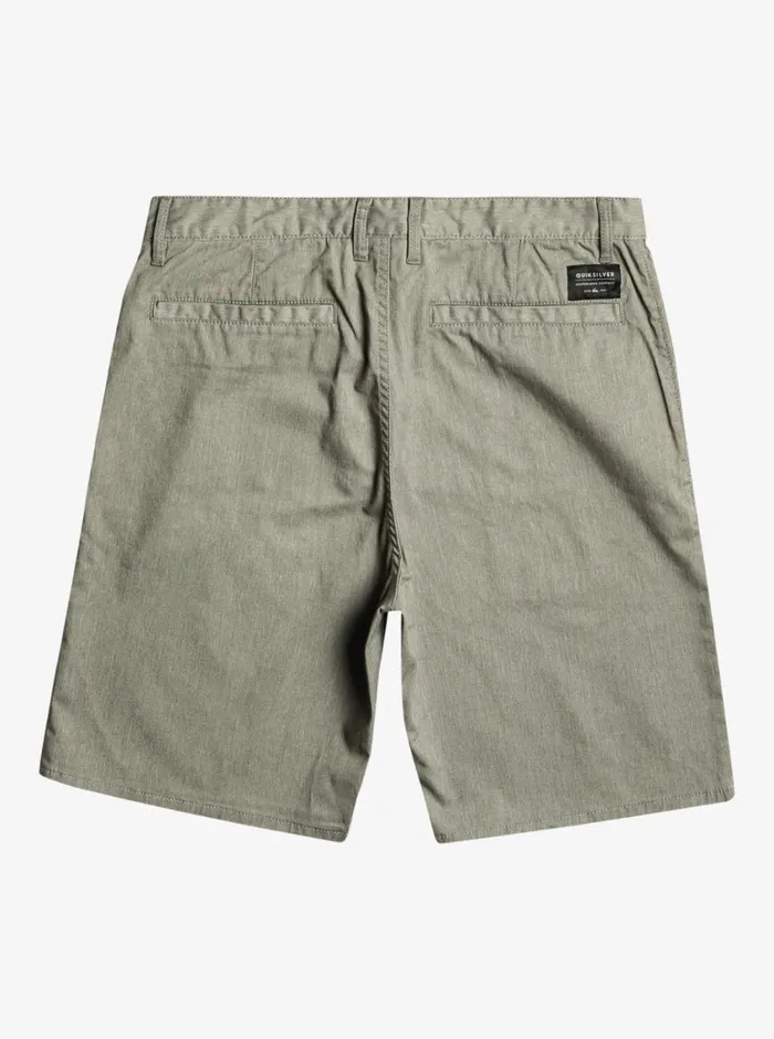 Quiksilver Everyday Union Stretch Chino 20034 Shorts Light Grey Heather Mens Shorts and Amphibians Quiksilver Everyday Union Stretch Chino 20034 Shorts Light Grey Heather Mens Shorts and Amphibians